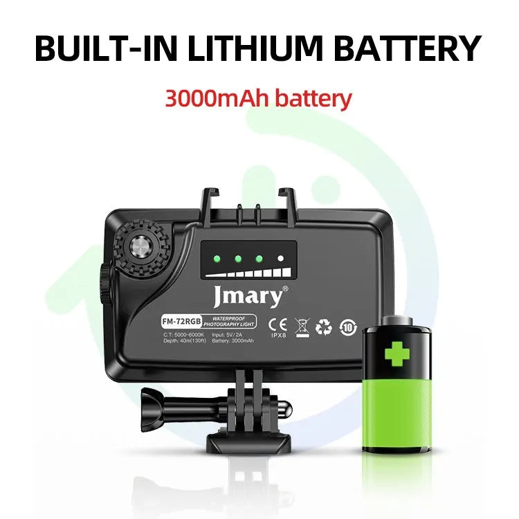 جيماري FM-72RGB مصباح طاولة مقاوم للماء مع تأثيرات ضوئية RGB