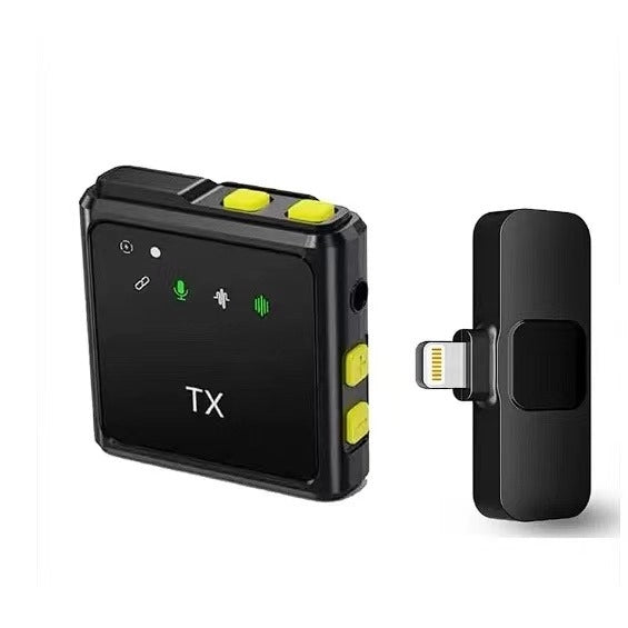 Micro Cravate Sans Fil F9 2.4G – Plug & Play, Réduction de Bruit