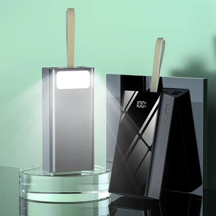 Power Bank 50000 mAh avec Charge Rapide 22.5W - Plustar