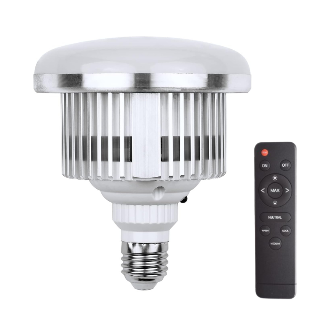 Ampoule LED 85W Photo/Vidéo E27 avec Télécommande 3000K-6500K