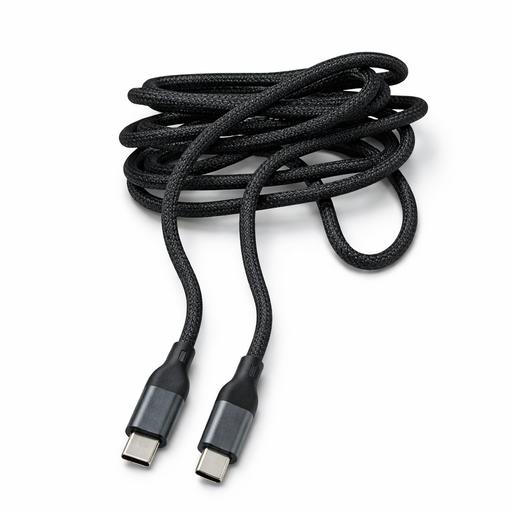 Câble DUNSPIN USB-C vers USB-C 60W Charge Rapide 2m