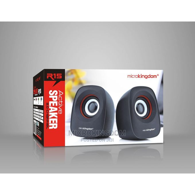 Haut-Parleurs USB Kingdom - Multimédia pour Ordinateur de Bureau et Portable