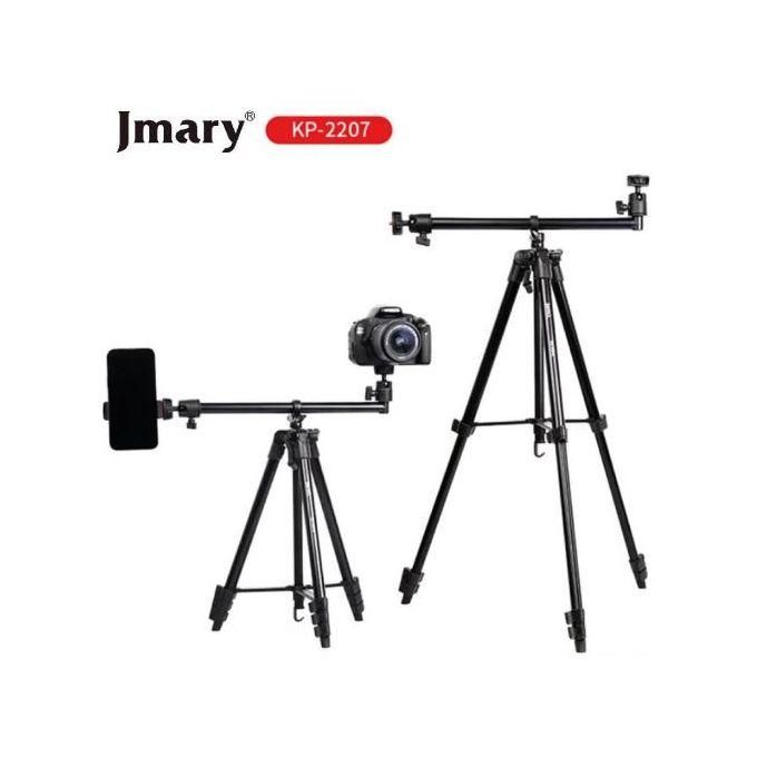 حامل ثلاثي Jmary KP-2207 للهواتف الذكية والكاميرات – 133 سم