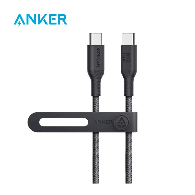 Câble Anker USB-C vers USB-C 240W Nylon Bio-Sourcé Ultra Résistant