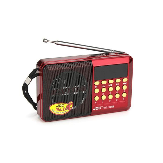 راديو رقمي قابل للشحن JOC H1011BT - FM، USB، TF، DSP، قرآن 60 حزب
