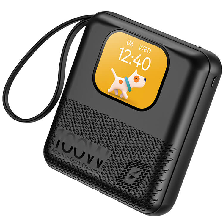 3 en 1 : Montre Connectée, Power Bank et Haut-Parleur avec Appels Bluetooth HD