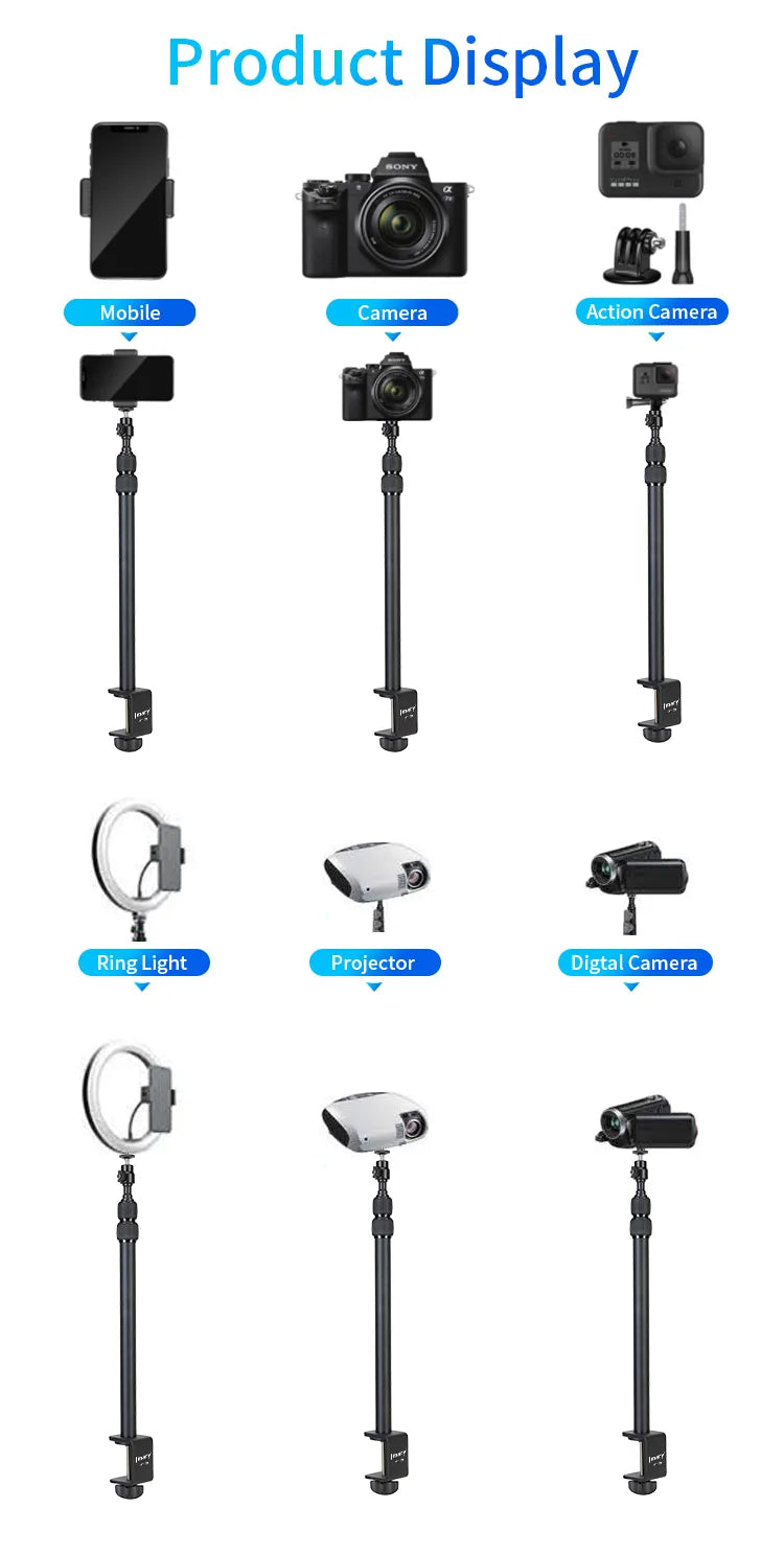 دعم مكتب متعدد الاستخدامات Jmary MT-49 – لالتقاط الصور البانورامية