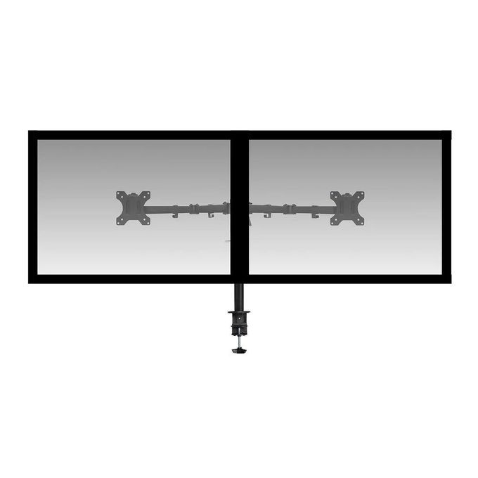 Support de Bureau pour Double Écran – Bras Articulés pour Moniteurs de 13" à 27"