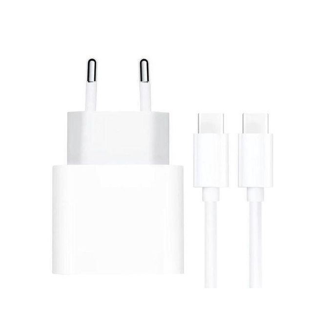 Chargeur USB-C 35W pour iPhone 17 Pro Max avec Câble USB-C vers USB-C