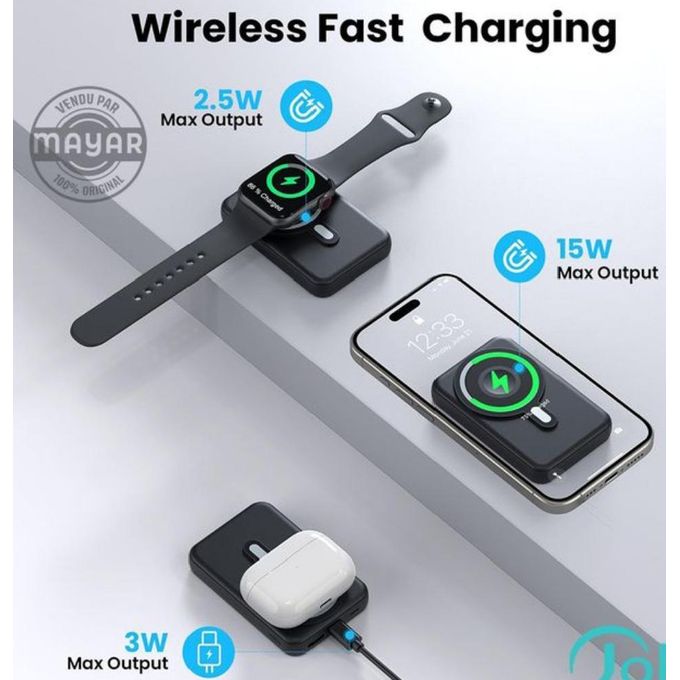 Chargeur Sans Fil Magnétique LOZA LT-66 22,5W 10000mAh