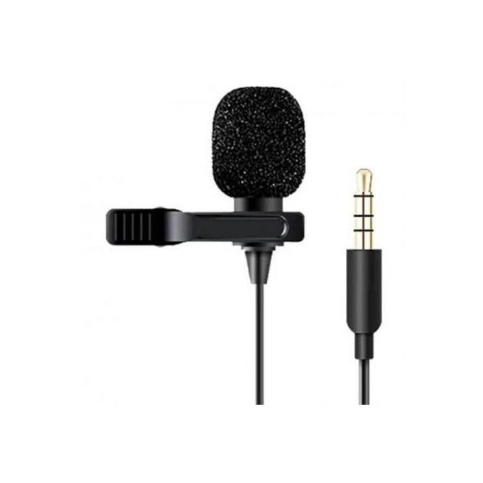 Microphone Cravate Lavalier Omnidirectionnel 3.5 mm