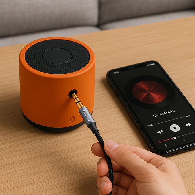 Plustar AU-06 Câble Audio Jack 3.5mm Deepbass AC-320 Haute Fidélité