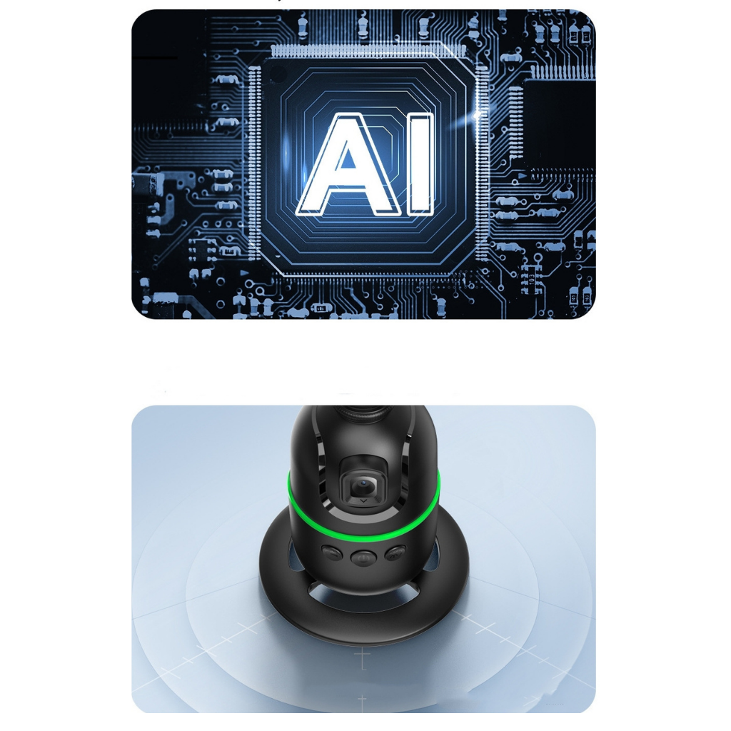 Support Smartphone P03 avec Suivi Automatique du Visage à 360°