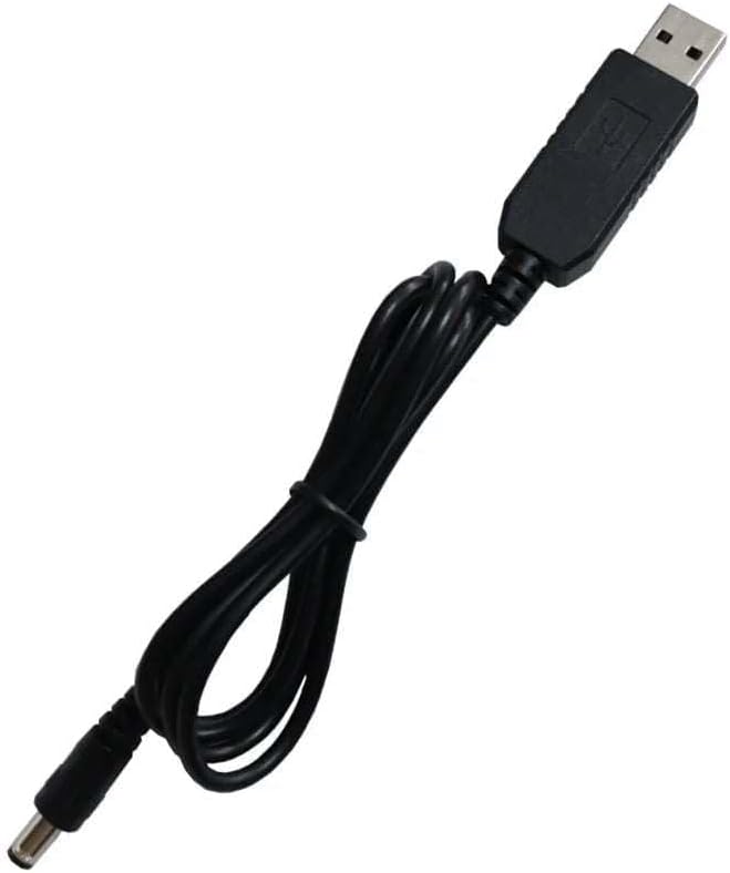 كابل طاقة USB GE Boost DC 5V إلى DC 12V، 1A/2A – طاقة عالية الجودة لجهاز التوجيه