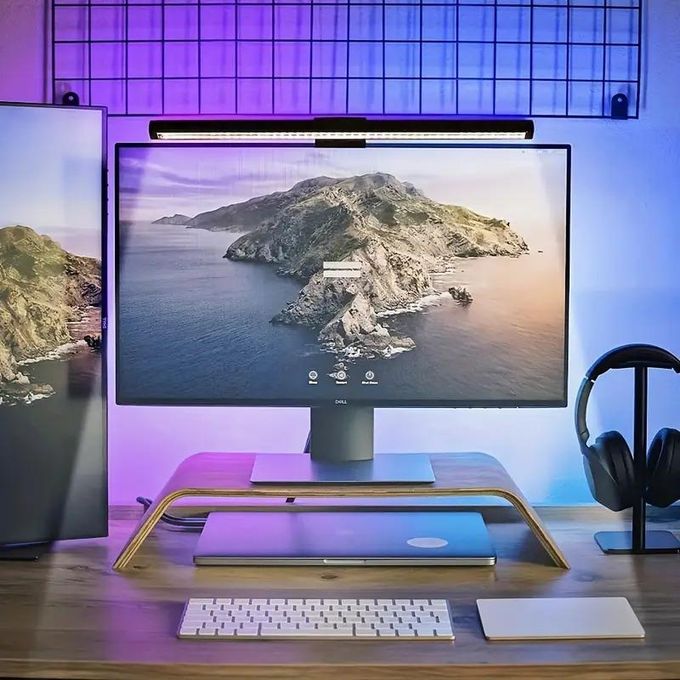 Barre Lumineuse LED RGB 45 cm pour Écran – Contrôle Tactile