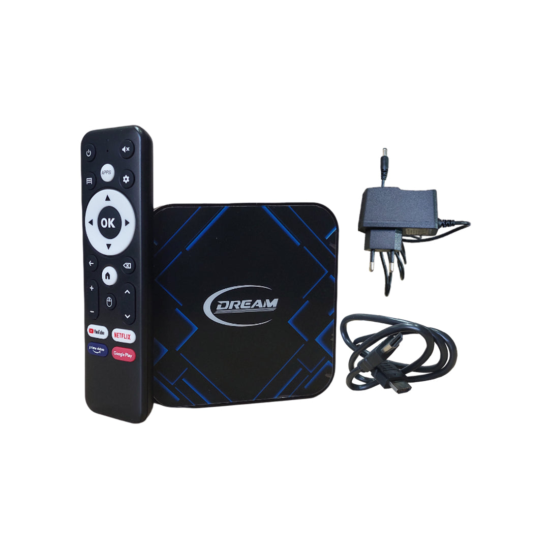 TV Box Dream android TV 4GO Ram-32GB STockage + Chromecast