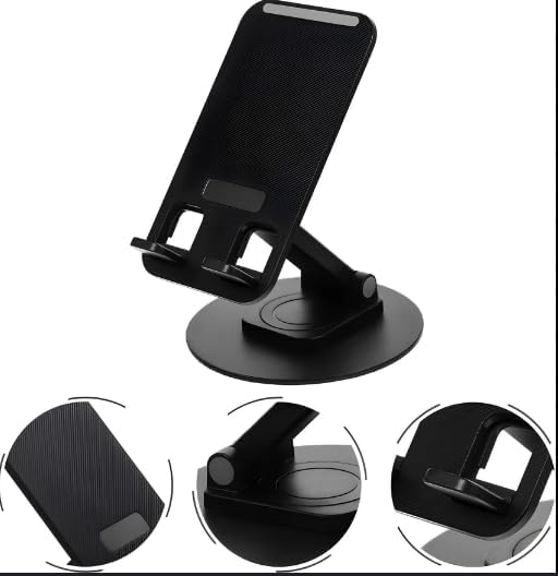 دعم مكتب قابل للطي والدوران للهاتف والتابلت