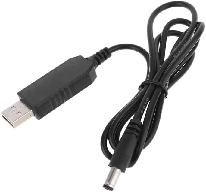 Câble d'Alimentation USB GE Boost DC 5V vers DC 12V, 1A/2A – Alimentation de Haute Qualité pour Routeur