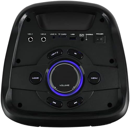 مكبر صوت LGX23605 2000W مع ميكروفون لاسلكي وأضواء ملونة