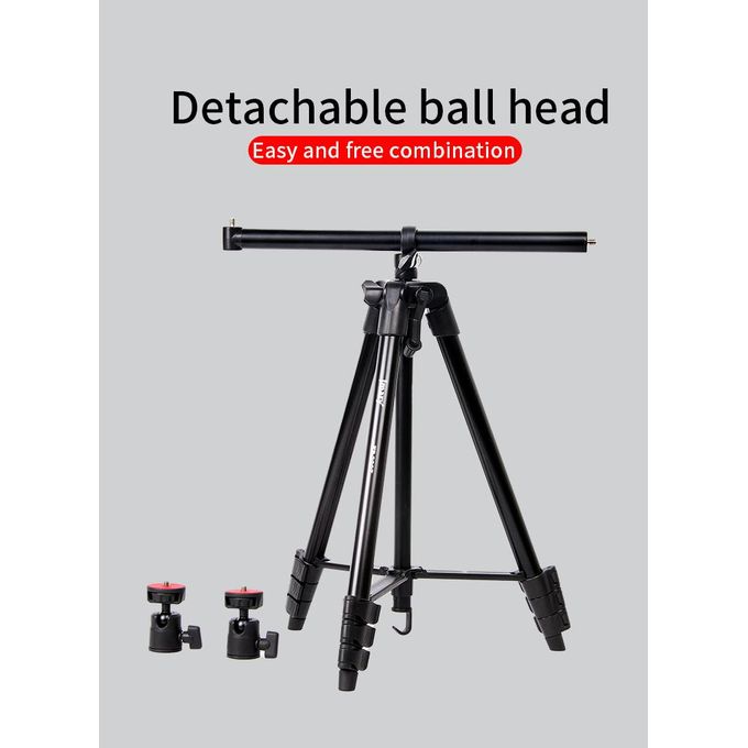 Trépied Jmary KP-2207 pour Smartphone et Caméra – 133 cm