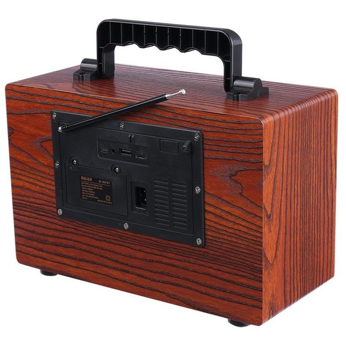 Radio Rétro Bluetooth NEIER M-1806BT – FM/AM/SW, USB & AUX