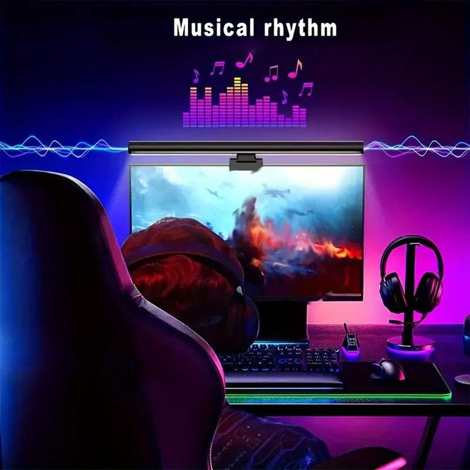 Barre Lumineuse LED RGB 45 cm pour Écran – Contrôle Tactile