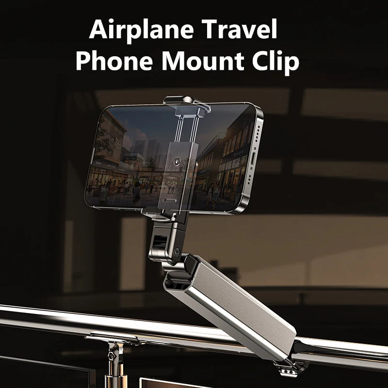 Support Téléphone 360° Pliable pour Voyage et Bureau