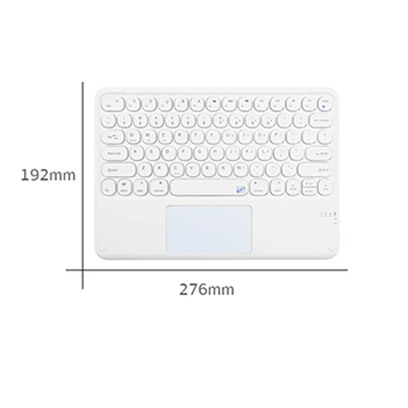 Clavier Bluetooth avec Trackpad pour iPad – Léger, Durable et Ergonomique