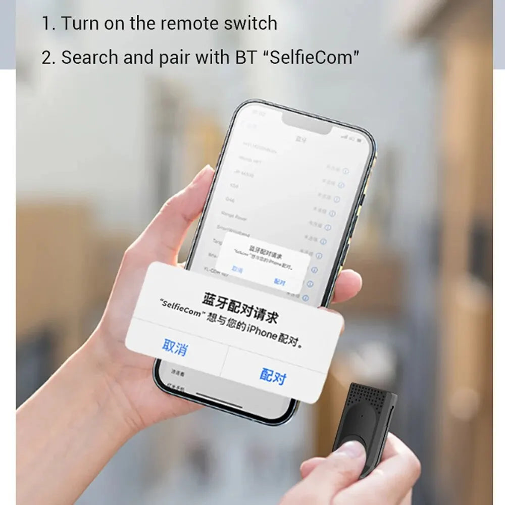 K28 – Selfie Stick Tripod 175 cm avec Télécommande Sans Fil