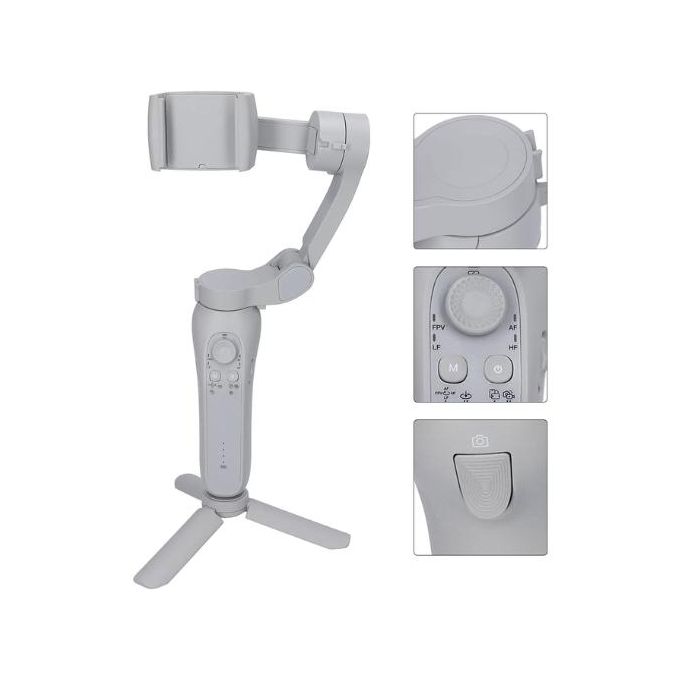 Gimbal F5 3 Axes – Stabilisateur Smartphone Pliable Pro