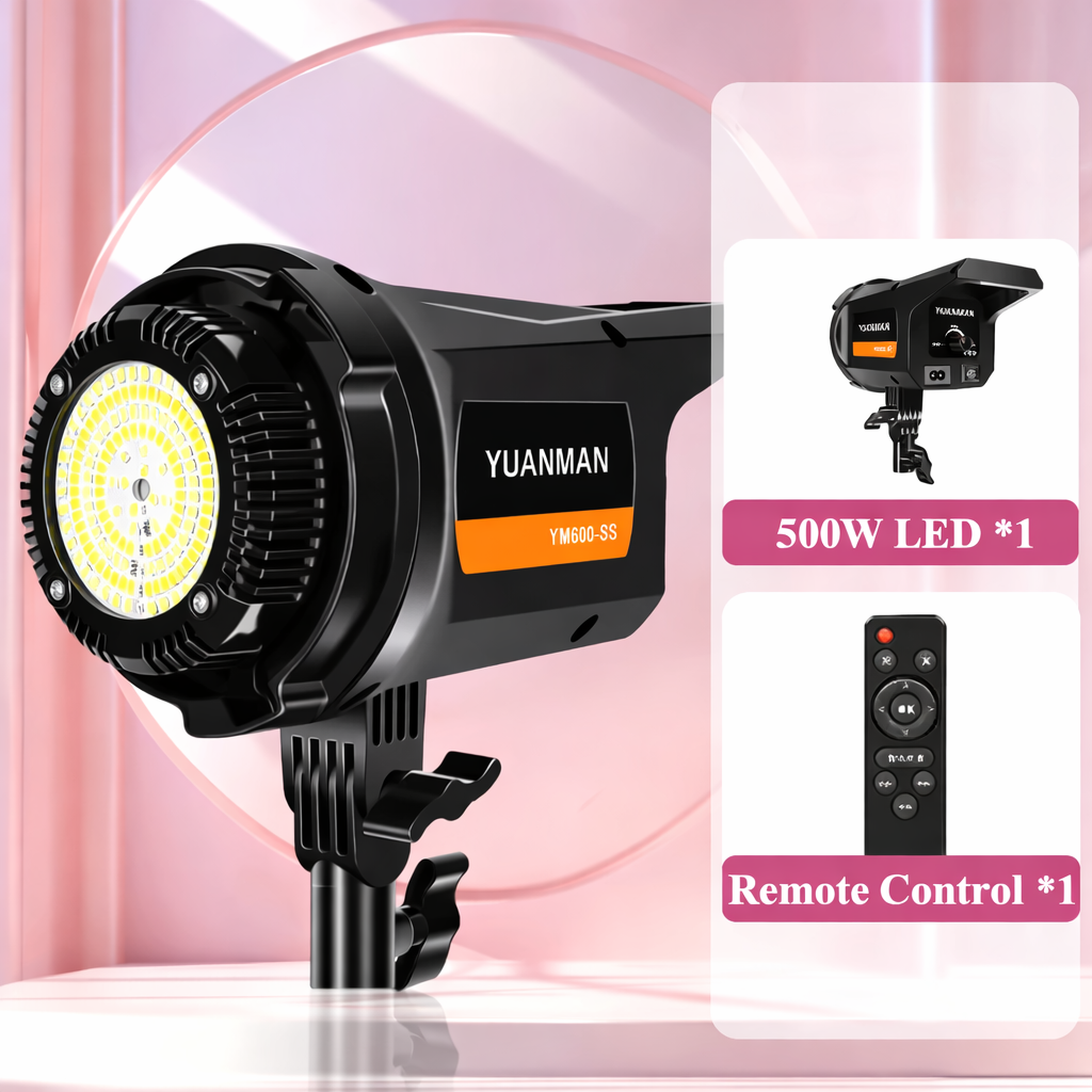 Projecteur LED COB professionnel YM-600-SS 100W bicolore