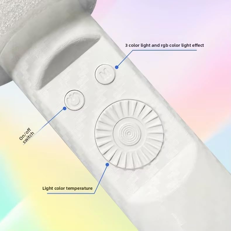 Bâton LED RGB MJ-27 Rechargeable pour Photo et Streaming