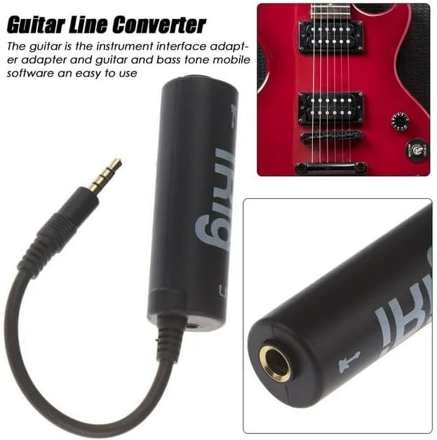 Interface Guitare i-Rig pour iPhone, iPad et Android – Adaptateur Audio