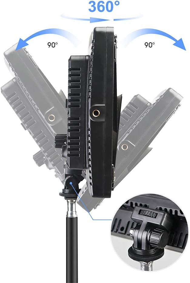 LED Panel 800 RGB 50W Light avec Trépied 2m