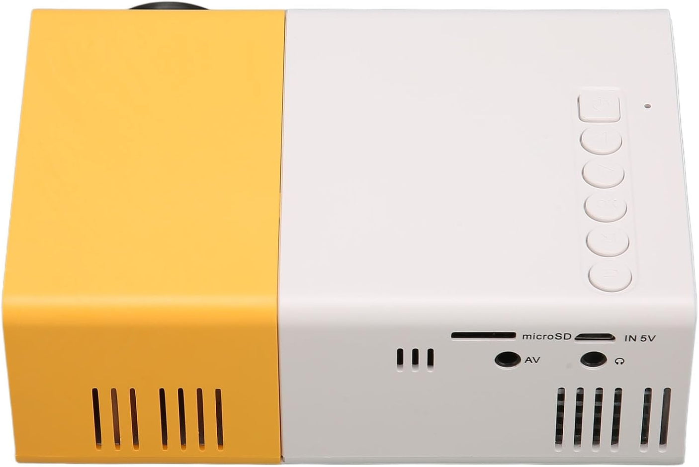 ميكرو بروجكتور فائق الدقة 1080P - بروجكتور محمول للسينما المنزلية والوسائط المتعددة