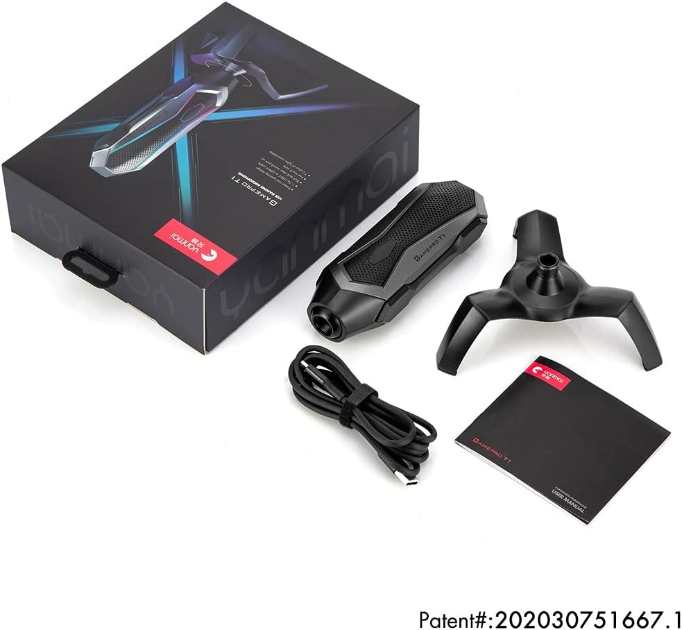 Microphone USB Yanmai Gamepro T1 RGB pour Gaming & Streaming