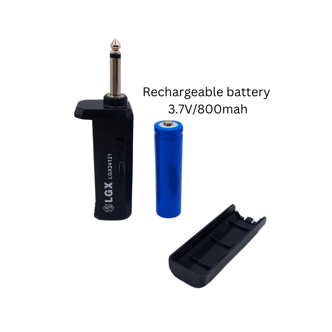 Microphone Sans Fil Rechargeable LGX24121 2.4G – Son Studio Professionnel