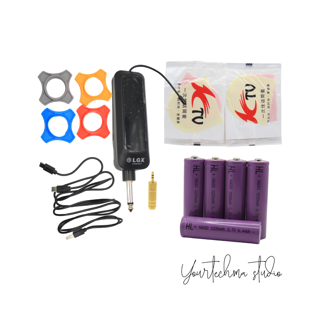 Microphone Sans Fil UHF Professionnel – Set de 3 ou 4 Micros avec Récepteur Unique, Rechargeable, Anti-Larsen, Haute Portée 50m