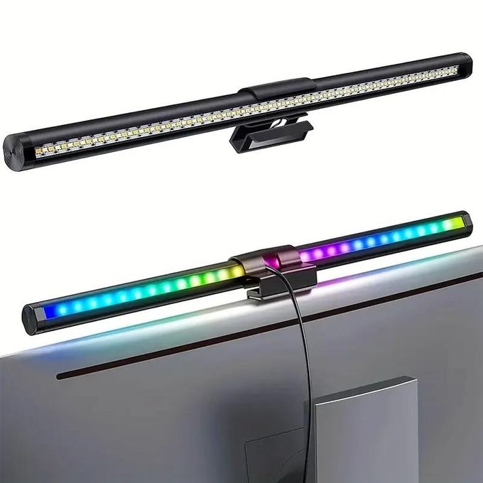 Barre Lumineuse LED RGB 45 cm pour Écran – Contrôle Tactile