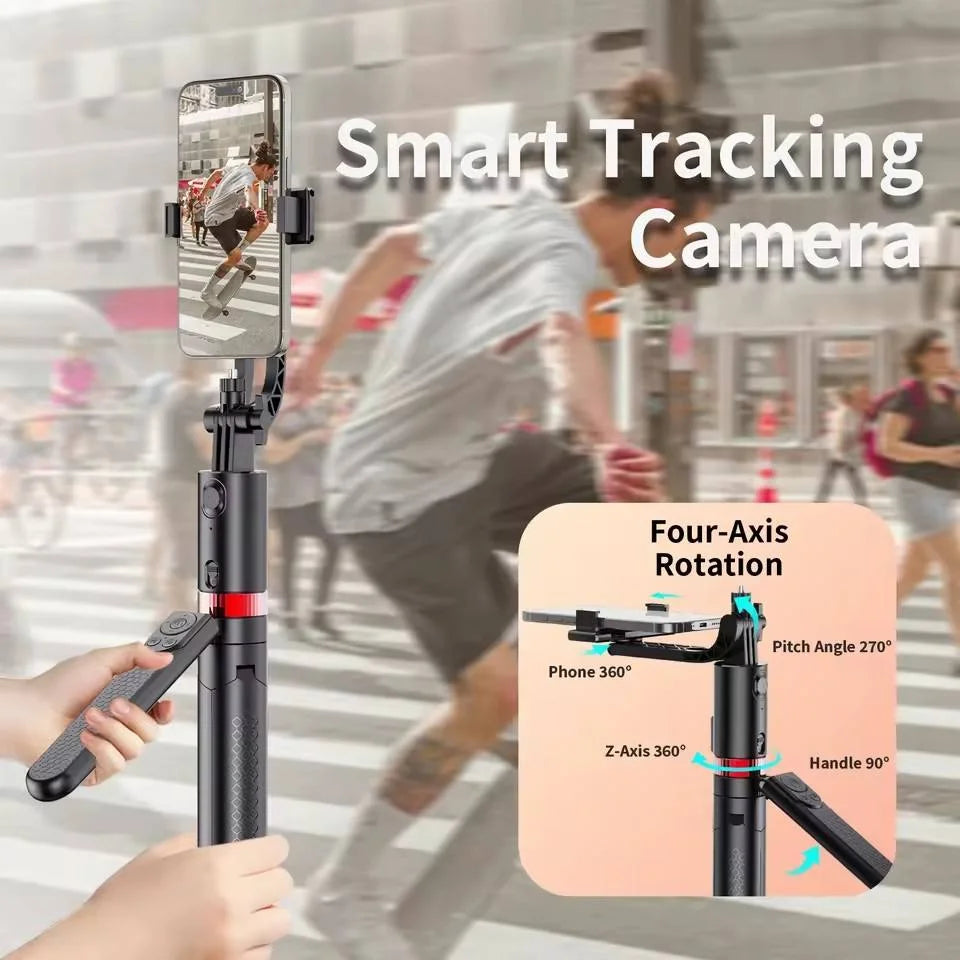 Trépied Selfie Stick AI 360° Suivi Automatique 1,8m - JH18