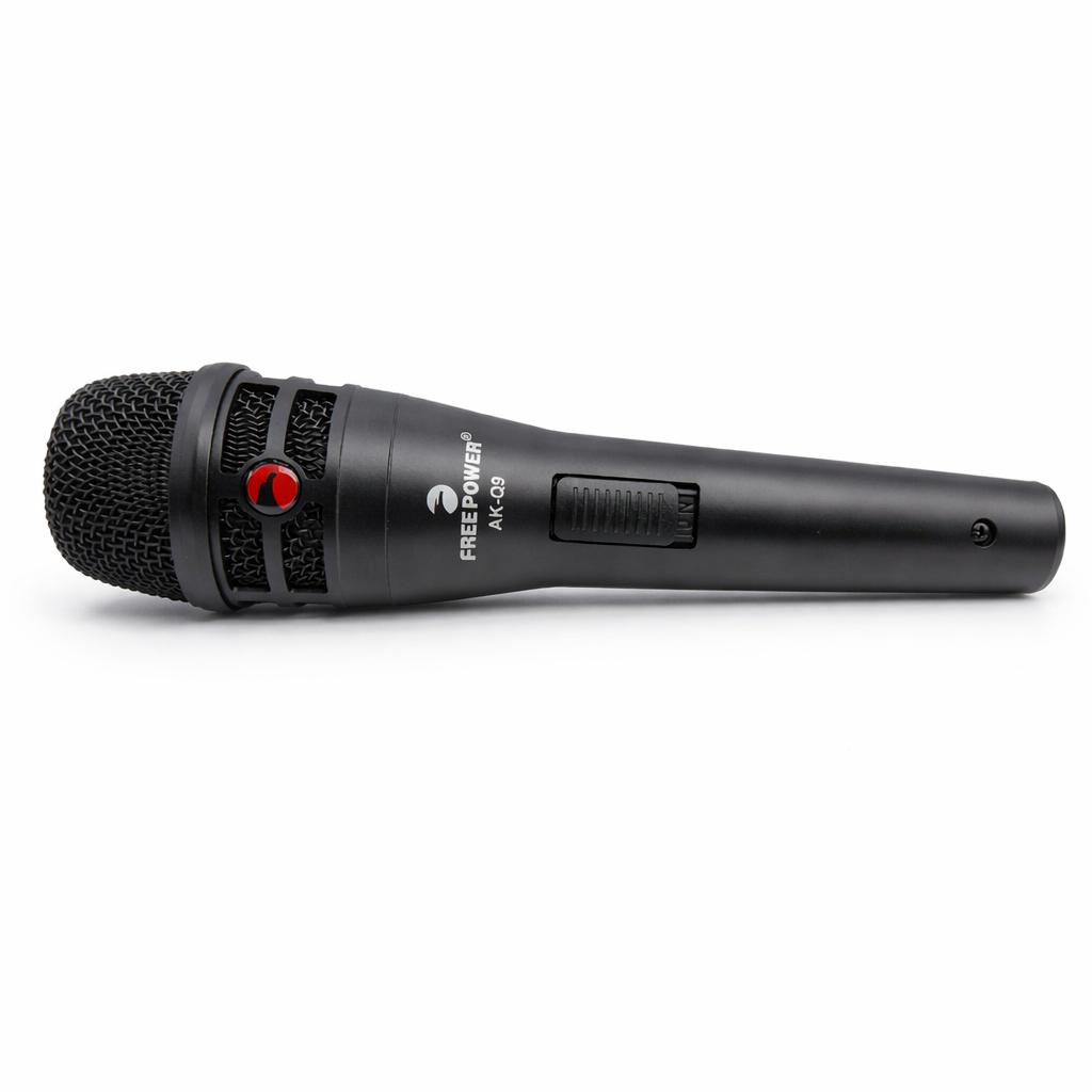 Microphone Dynamique FREEPOWER AK-Q9 avec Câble XLR