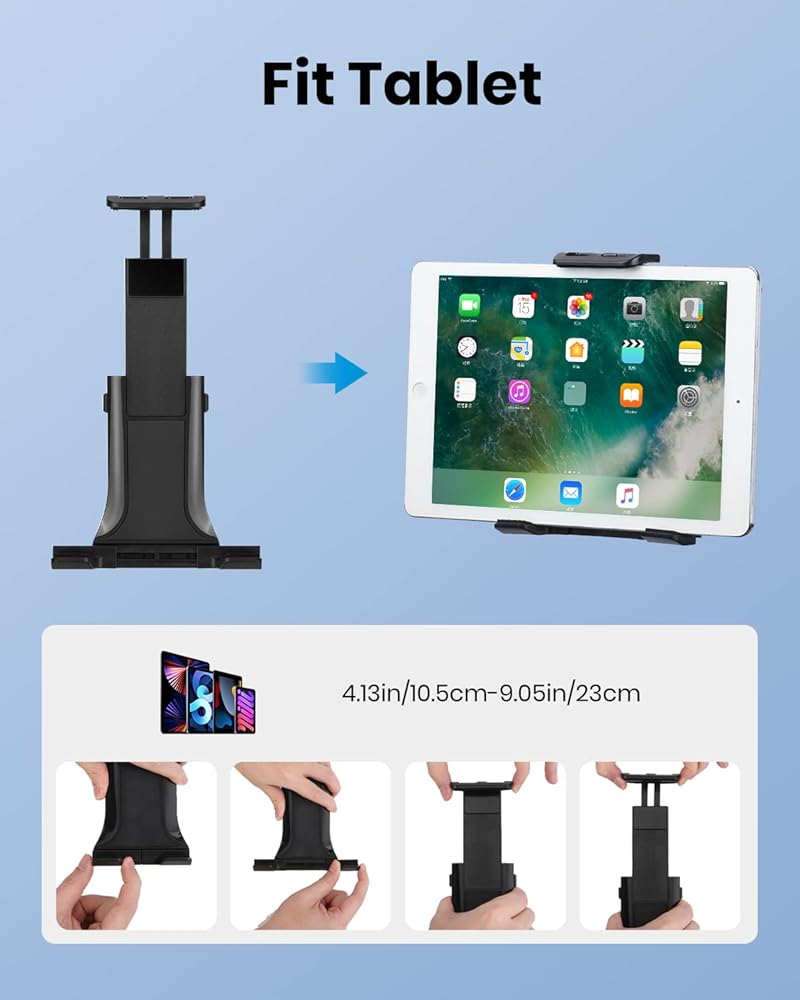 Support tablette et smartphone rotatif 360° universel