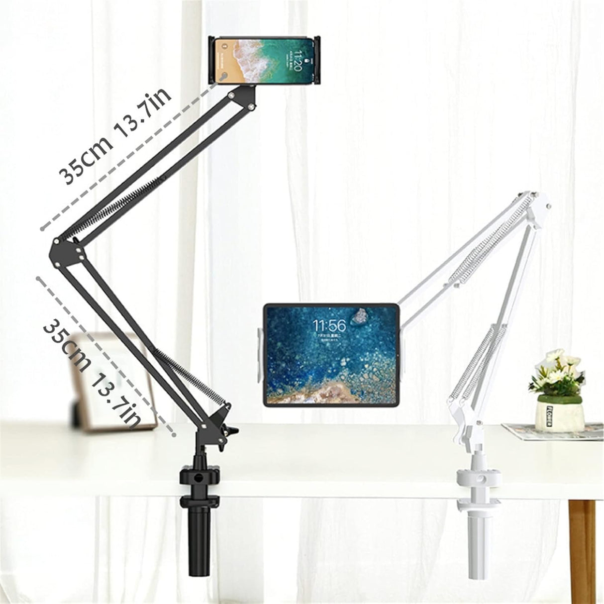 حامل لوحي قابل للطي وقابل للتعديل – دوران 360°