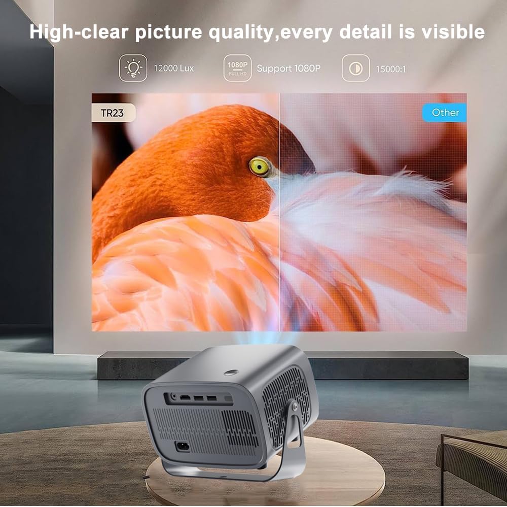 Projecteur Portable Android 11 Full HD 1080P WiFi 5G & Bluetooth