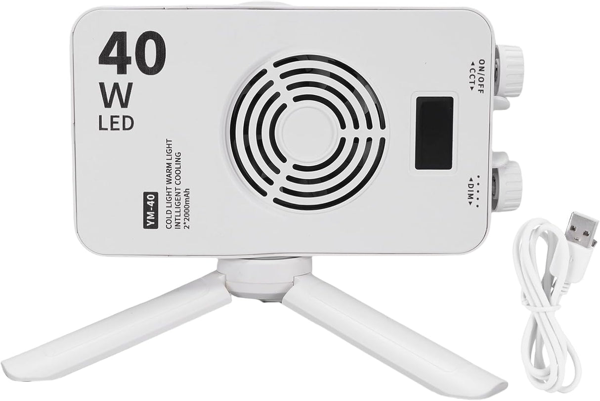 Lampe LED RGB 40W Portable Rechargeable 3000–7000K