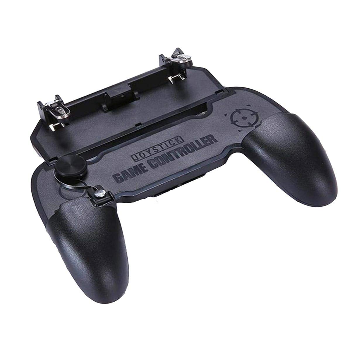 وحدة تحكم لعبة موبايل PUBG W11+ مع حامل وزر إطلاق