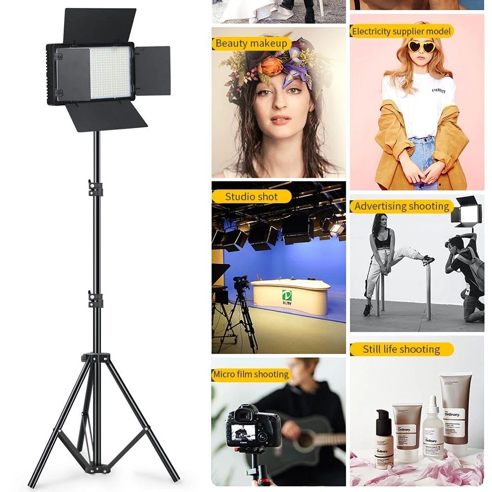 LED Panel 800 RGB 50W Light avec Trépied 2m