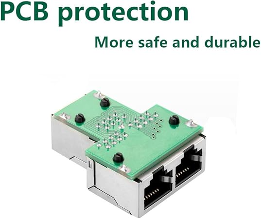 Répartiteur Ethernet RJ45 1 vers 2 pour extension réseau