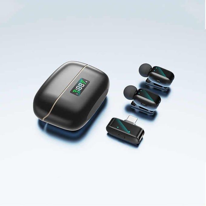 Micro Cravate Sans Fil SX35 USB-C Double Émetteur