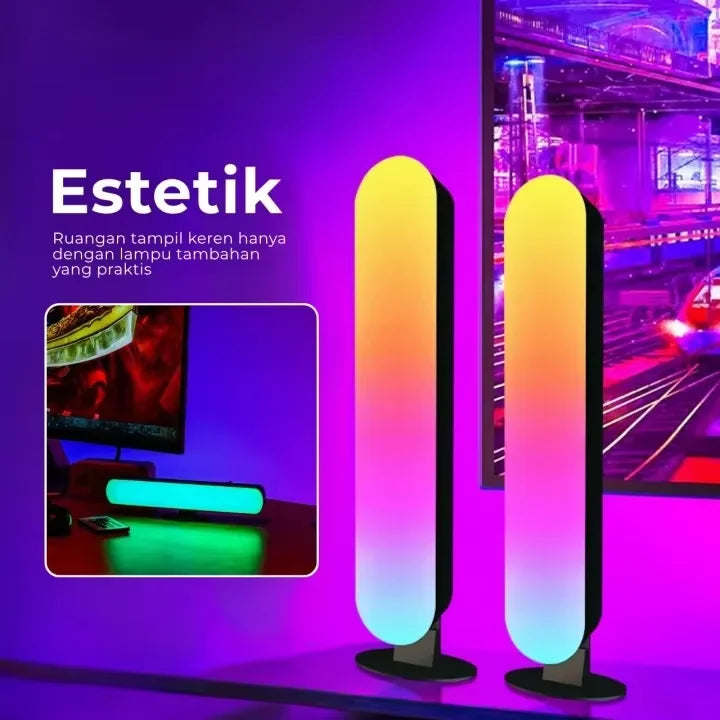 Bâton LED RGB Portable Ajustable MJ-21 – Éclairage USB Rechargeable -1 piece